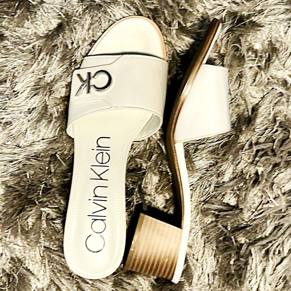 Calvin Klein Slip On Sandals View 2